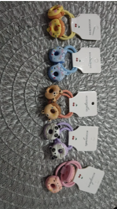 🍩 Pack de Coleteros "Sweet Donuts" (Set de 2)