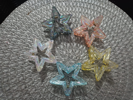 ⭐ Pinzas de Pelo "Estrella Radiante"