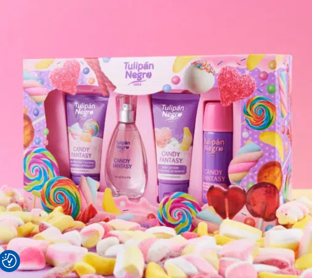 Estuche Tulipán Negro Candy Fantasy